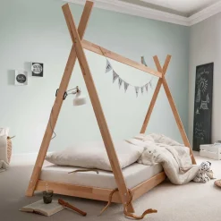 Wohnen Kinderbetten|Kindermöbel*90x200 Zeltbett bodentief - Rene