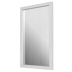 Wohnen Spiegel|Flurspiegel*40x55cm Spiegel mit weißem Metallrahmen - Ezeiza