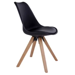 Wohnen Küchen-Essgruppen|Essgruppen*X-Fuß Esszimmertisch & Schalenstühle - Zyaman (fünfteilig)