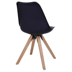 Wohnen Küchen-Essgruppen|Essgruppen*X-Fuß Esszimmertisch & Schalenstühle - Zyaman (fünfteilig)