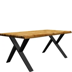 Wohnen X-Fuß Esszimmertisch aus Eiche massiv - Trapper