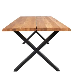 Wohnen Sitzgruppe|Küchen-Essgruppen*X-Fuß Tisch & Armlehnstühle - Gladiore (siebenteilig)