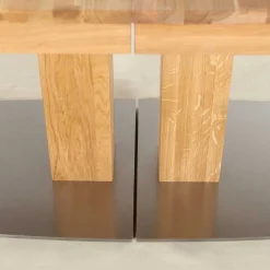 Wohnen Massivholzmöbel|Küchentische*XL Esszimmertisch Travolda in Bootsform