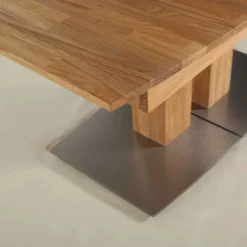 Wohnen Massivholzmöbel|Küchentische*XL Esszimmertisch Travolda in Bootsform