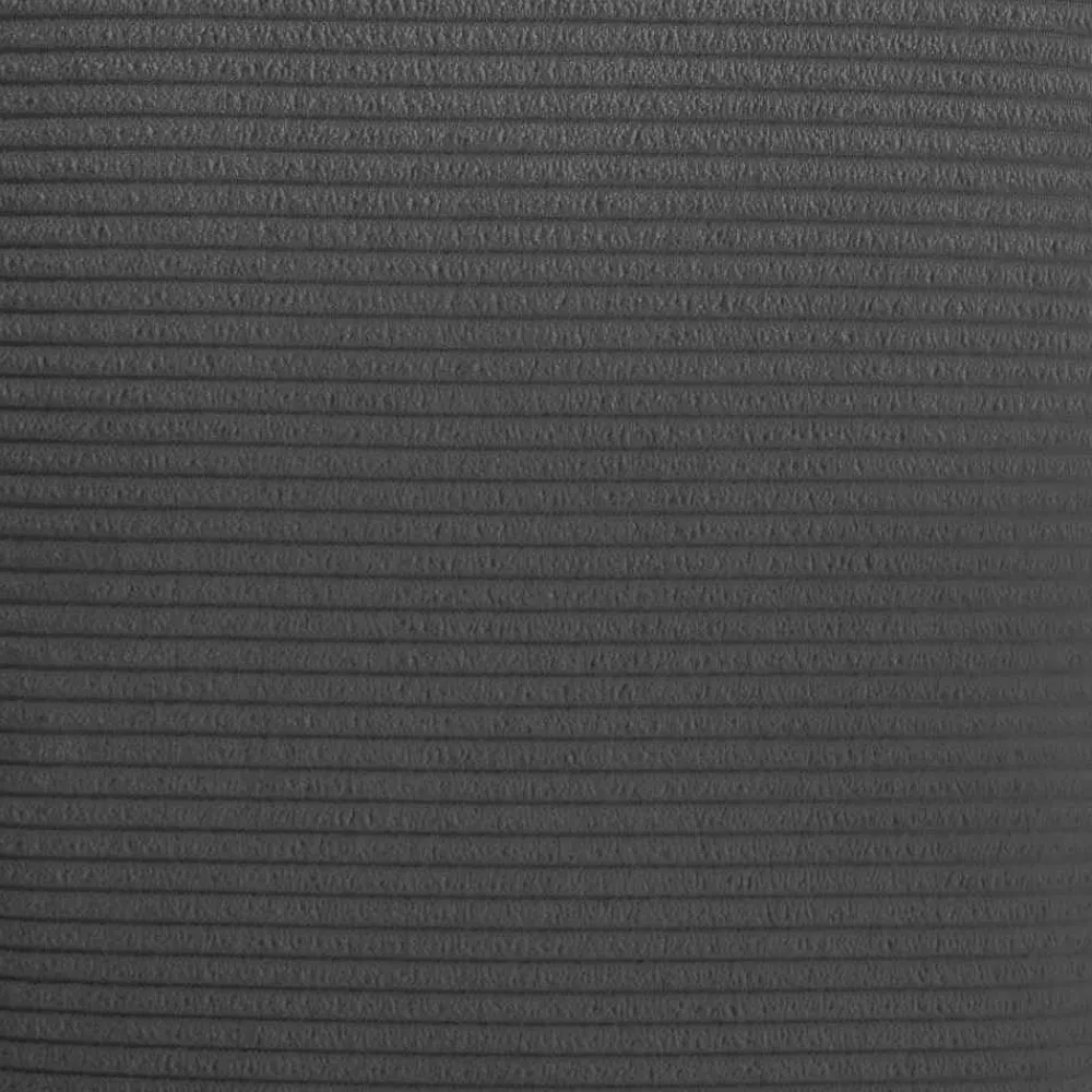 Wohnen XL Sessel mit Hocker in Anthrazit - Ruffos (zweiteilig)