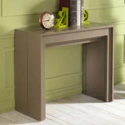 Wohnen Designermöbel|Bürotische*XL Tisch Modena in Grau Braun