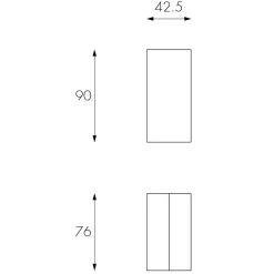 Wohnen Designermöbel|Bürotische*XL Tisch Modena in Grau Braun