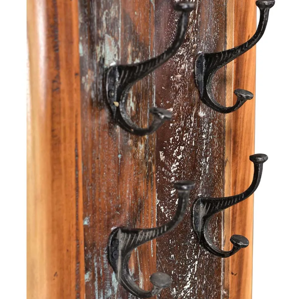 Wohnen 35x110x15 4 Haken Garderobe Shabby Chic - Clarendon