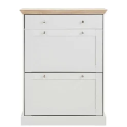 Wohnen 80x106x30 2 Klappen Schuhschrank im Country Style - Ridron