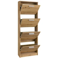 Wohnen Schuhschränke*55x157x21 4 Klappen Schuhschrank modern - Atia