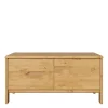 Wohnen Sideboards & Kommoden|Sideboards & Kommoden*98x48x34 2 Schubladen Kommode aus Kiefer - Etvina