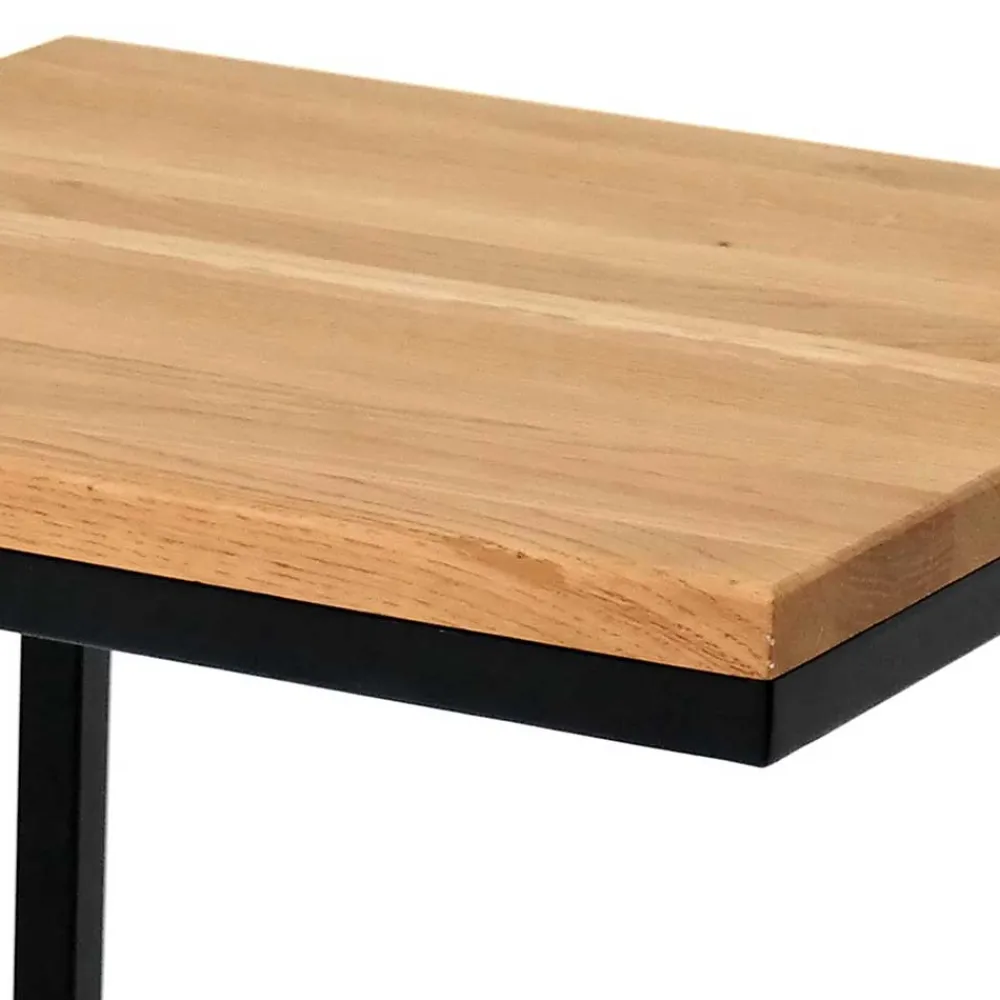 Wohnen 40x62x40 Anstelltisch aus Eiche Massivholz - Ilatada