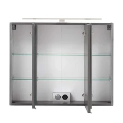 Wohnen Bad-Spiegelschränke*80x64x20 Bad Hängeschrank mit Spiegeltüren - Dastroz