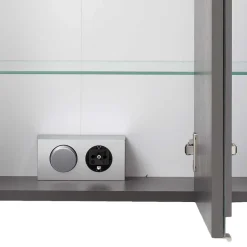 Wohnen Bad-Spiegelschränke*80x64x20 Bad Hängeschrank mit Spiegeltüren - Dastroz