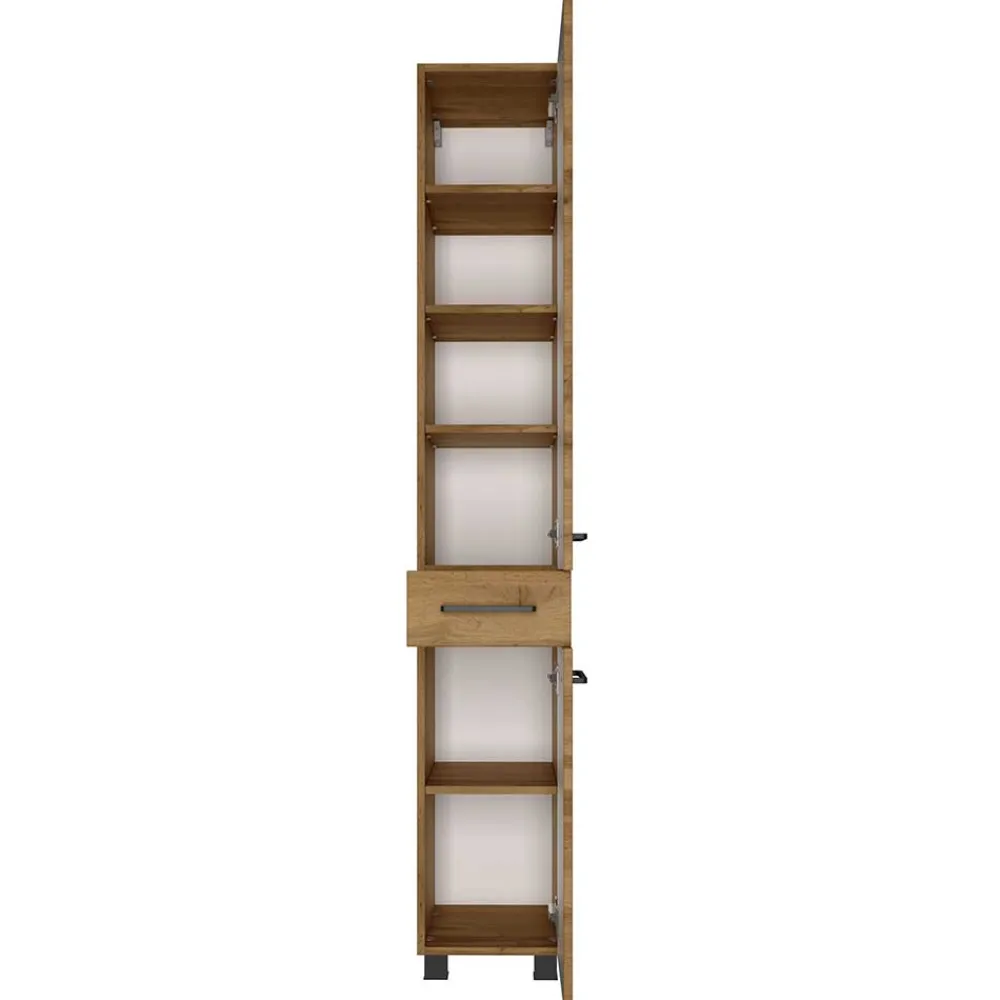 Wohnen 30x185x35 Bad Hochschrank stehend oder hängend - Arazony