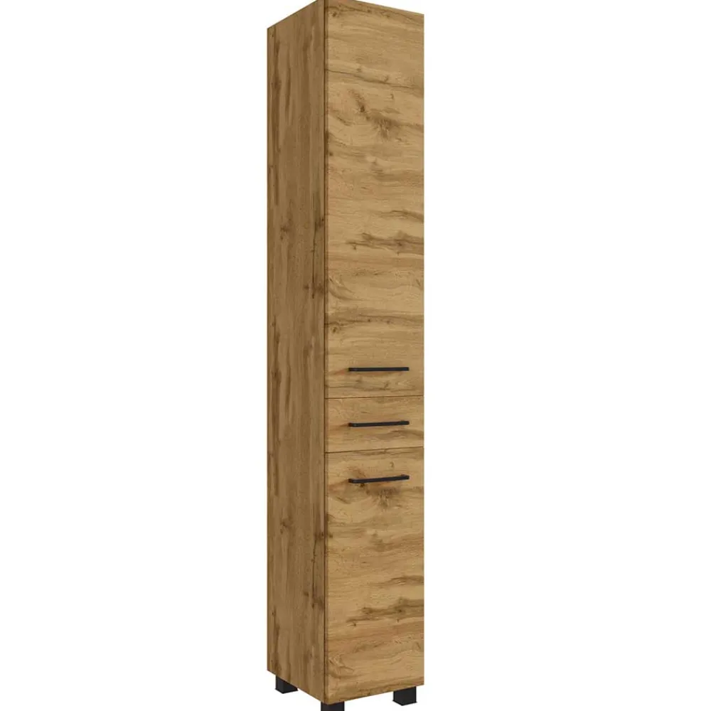 Wohnen 30x185x35 Bad Hochschrank stehend oder hängend - Arazony
