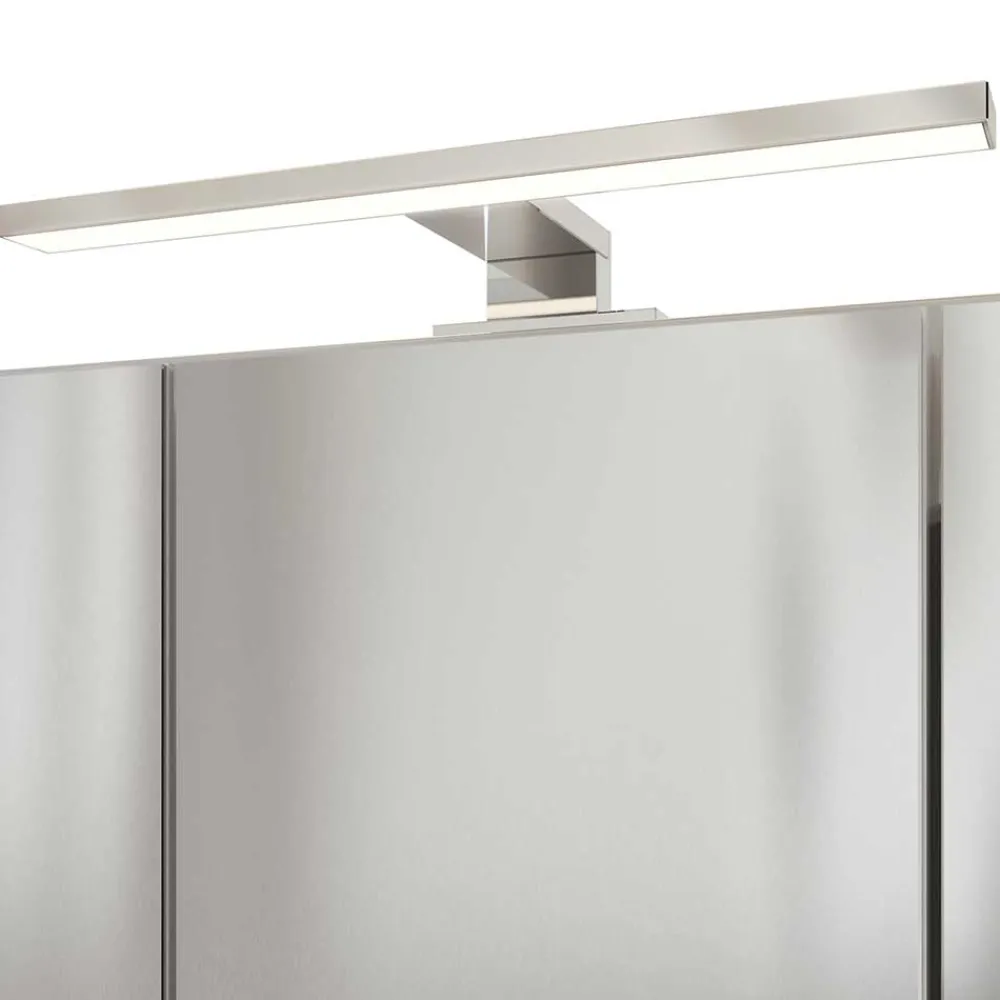 Wohnen Bad-Spiegelschränke*100x64x31 Bad Spiegeltürenschrank in Weiß - Misbonas