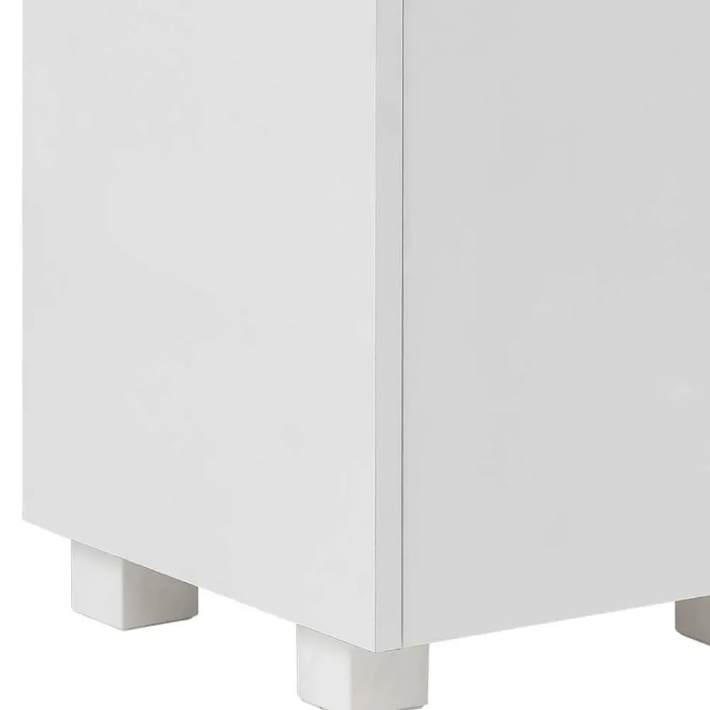 Wohnen Badschränke*31x85x33 Bad Unterschrank mit Tür & Schublade - Etravia