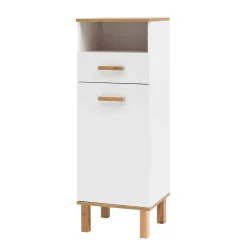 Wohnen Badschränke*41x115x35 Bad Unterschrank zweifarbig - Utiona