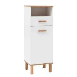 Wohnen Badschränke*41x115x35 Bad Unterschrank zweifarbig - Utiona