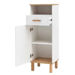 Wohnen Badschränke*41x115x35 Bad Unterschrank zweifarbig - Utiona