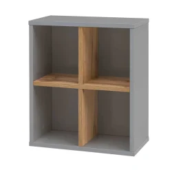 Wohnen 41x48x21 Bad Wandregal mit 4 Fächern - Nienzo