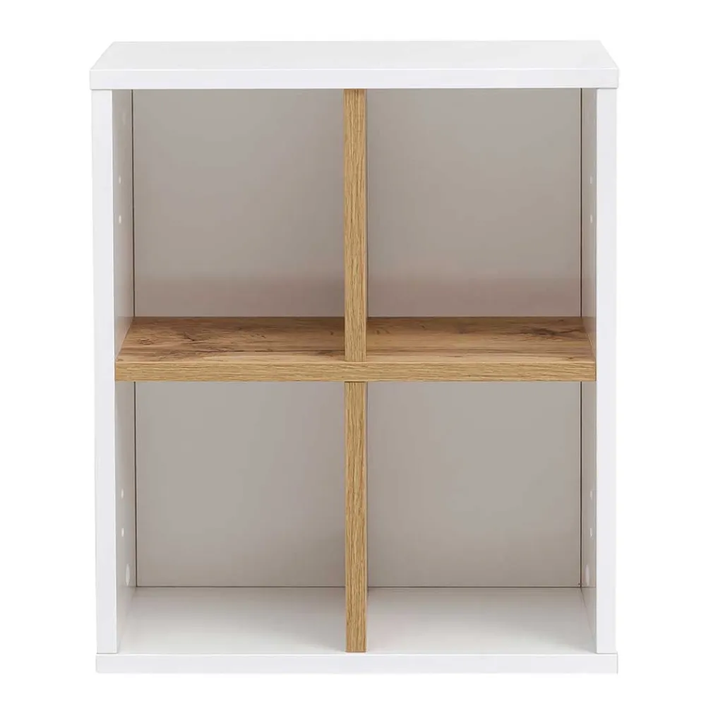 Wohnen Badregale*41x49x21 Bad Wandregal mit 4 Fächern - Utiona