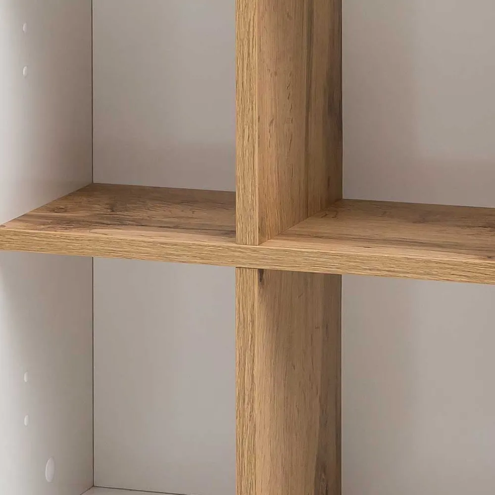 Wohnen Badregale*41x49x21 Bad Wandregal mit 4 Fächern - Utiona