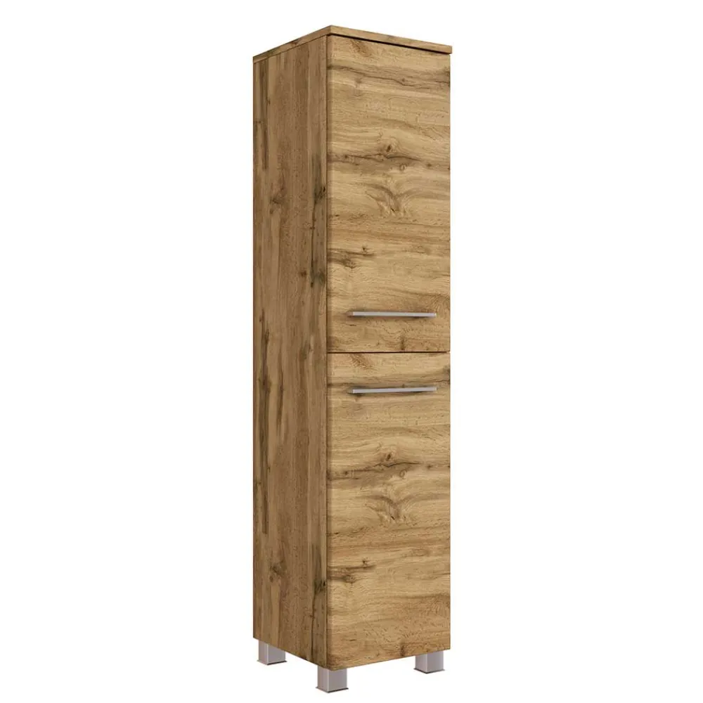 Wohnen 30x130x35 Badezimmer Midischrank stehend oder hängend - Lemnas