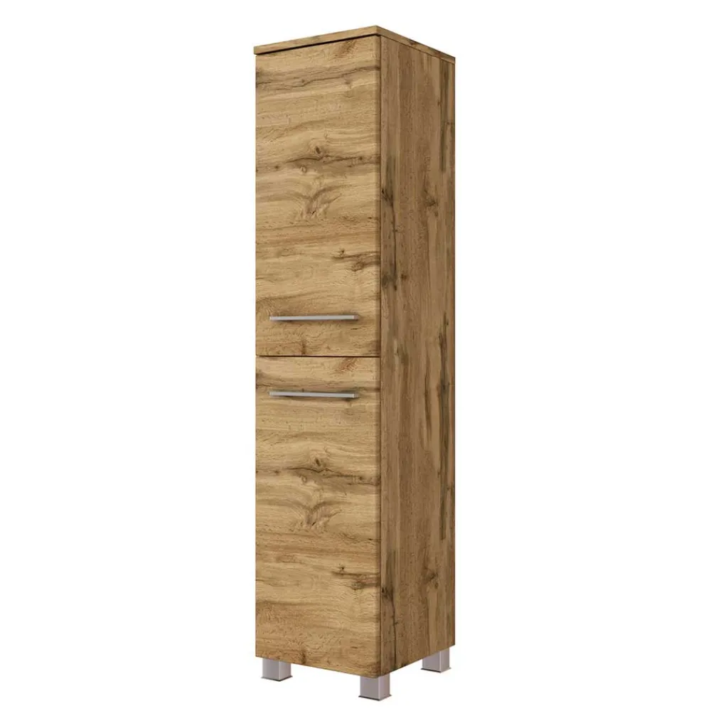 Wohnen 30x130x35 Badezimmer Midischrank stehend oder hängend - Lemnas