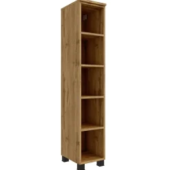 Wohnen 25x135x35 Badezimmer Regal - stehend oder hängend - Arazony