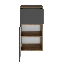 Wohnen 40x84x35 Badezimmer Schrank zweifarbig - Athrin