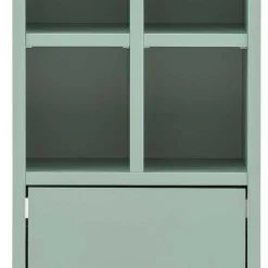 Wohnen Badschränke*31x131x22 Badschrank in Mintgrün & Gold - Aparcian