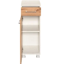 Wohnen Badschränke*30x97x35 Badschrank mit Schublade & Tür - Tonra