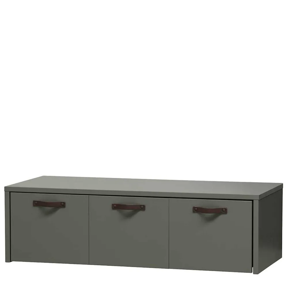 Wohnen 120x36x50 Bank mit drei Schubladen - Daraon