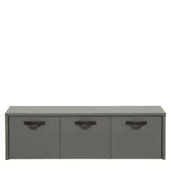 Wohnen 120x36x50 Bank mit drei Schubladen - Daraon