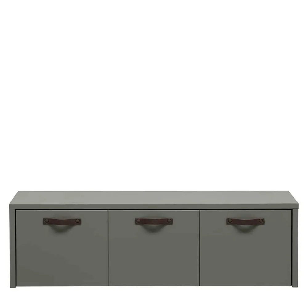 Wohnen 120x36x50 Bank mit drei Schubladen - Daraon