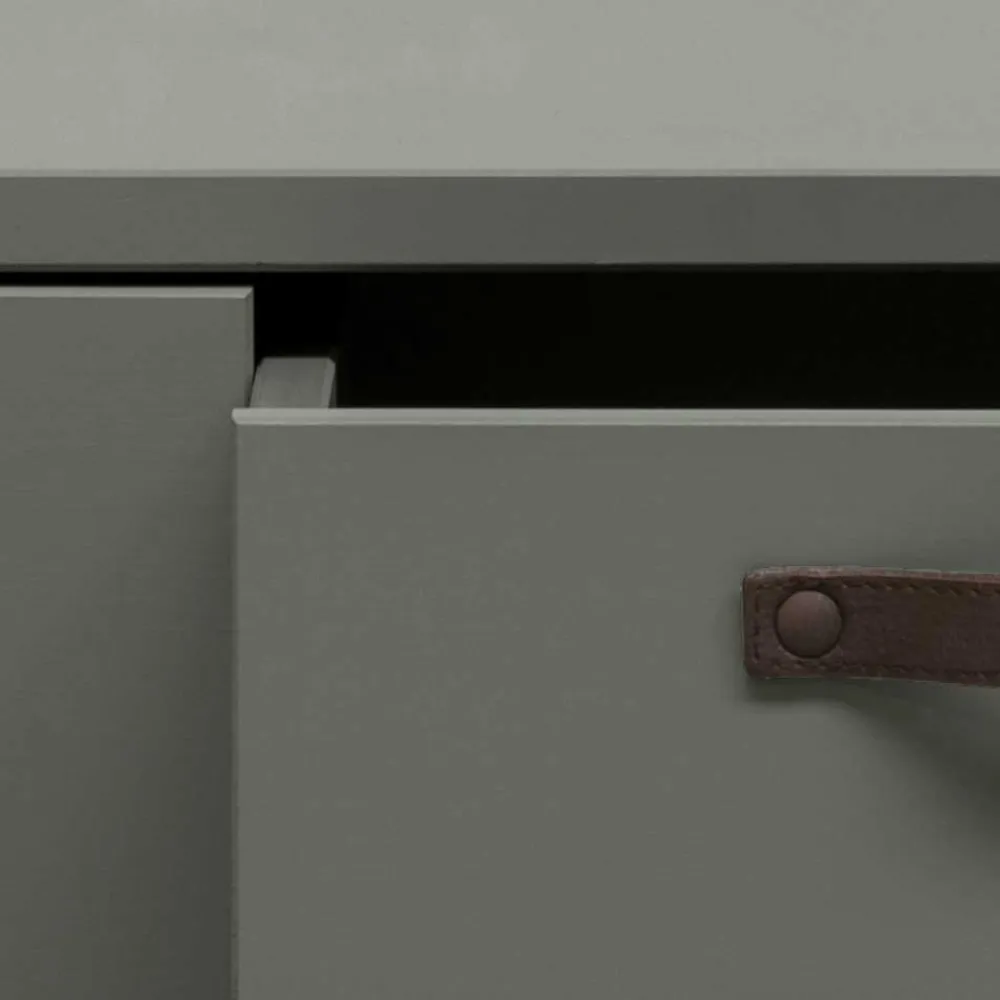 Wohnen 120x36x50 Bank mit drei Schubladen - Daraon