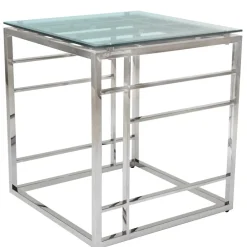 Wohnen Telefontische*50x56x50 Beistelltisch aus Glas - Moonie