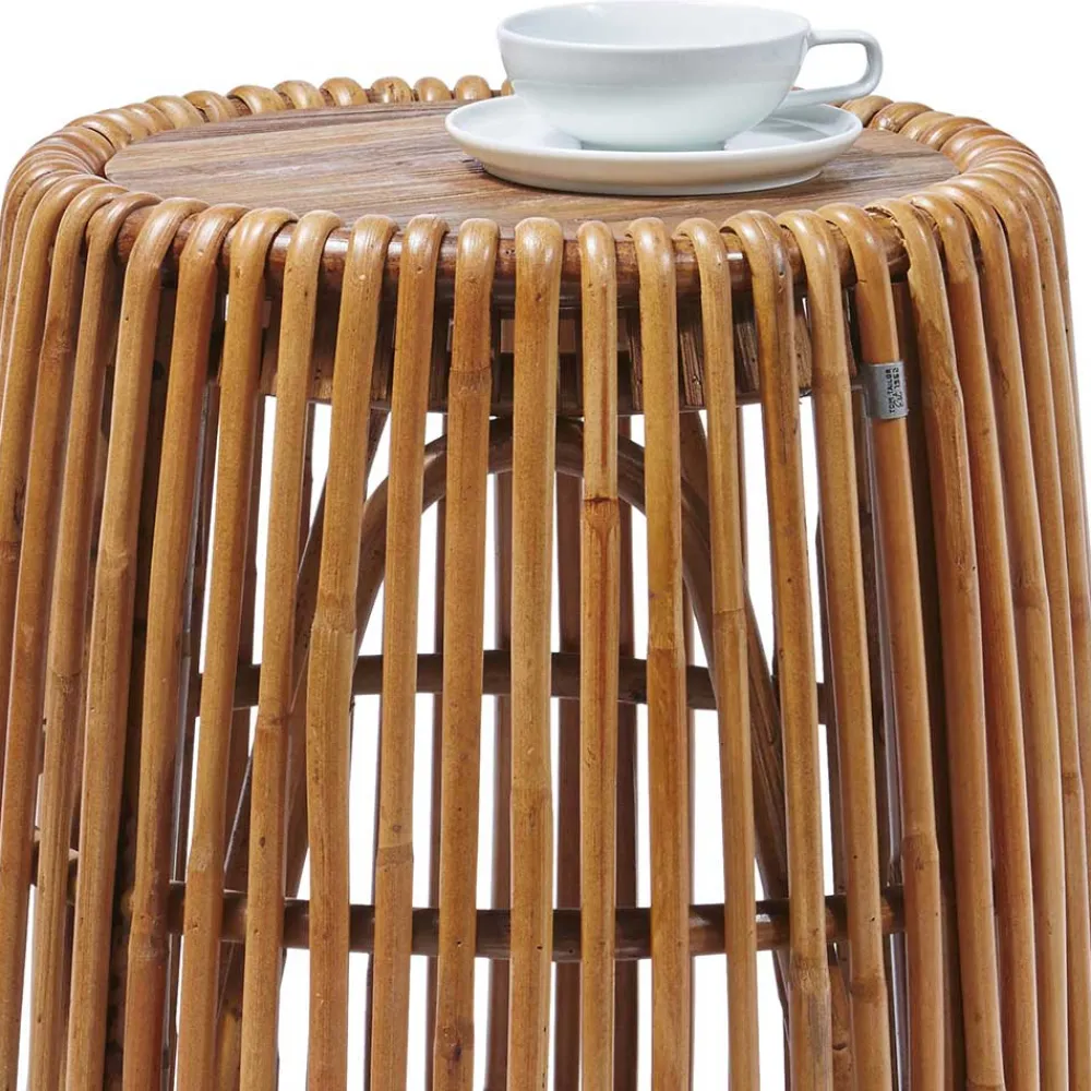 Wohnen 50x53x50 Beistelltisch aus Recyclingholz - Irune