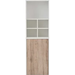 Wohnen 51x168x41 Büro Aktenregal Schrank zweifarbig - Laganzo