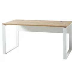 Wohnen Bürotische*158x75x79 Büro Arbeitstisch zweifarbig - Situatica