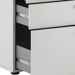 Wohnen Sideboards & Kommoden|Sideboards & Kommoden*80x84x41 Büro Kommode in Lichtgrau - Bowsla