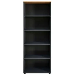 Wohnen 75x197x38 Büro Ordnerregal mit fünf Fächern - Kuetra