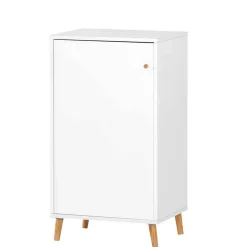 Wohnen Weiße Möbel|Büroschränke*51x185x41 Büro Regal Schrank in Weiß - Obtin