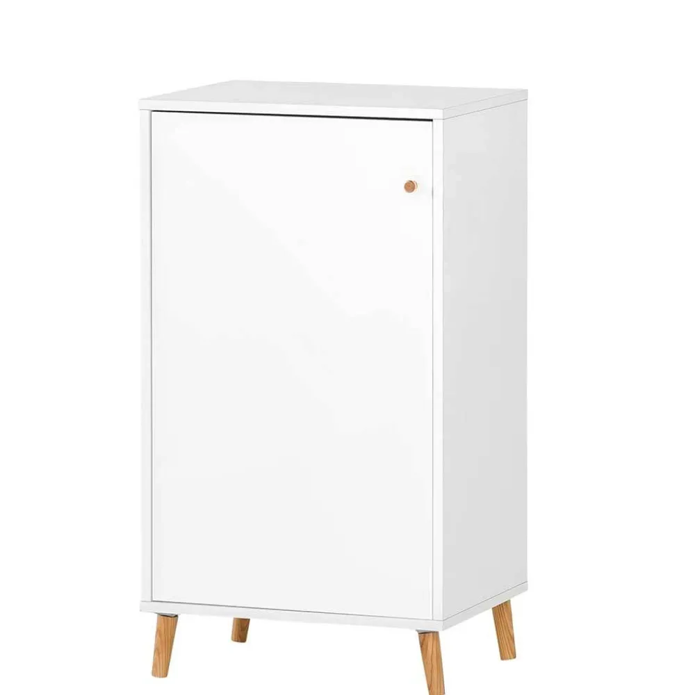 Wohnen Weiße Möbel|Büroschränke*51x185x41 Büro Regal Schrank in Weiß - Obtin