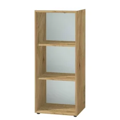 Wohnen Büroregale*50x120x37 Büroregal in Weiß & Wildeiche - Laszlo