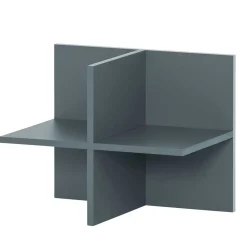 Wohnen 51x185x41 Büroschrank mit 5 Fächern & Tür - Baiamare