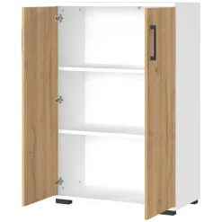 Wohnen 80x123x40 cm Aktenschrank 2-türig - Andrass