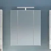 Wohnen 60x70x18 cm Bad Spiegelschrank 3-türig - Whale